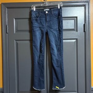 Wit & Wisdom Dark Blue crop Jeans
